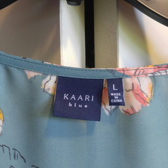 Kaari floral blouse, size L - Picture 2 of 6